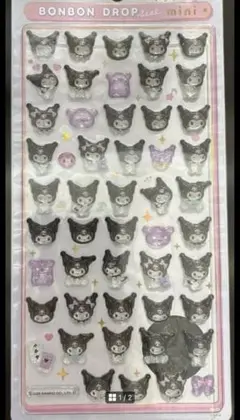【正規品】ボンボンドロップシール ミニ クロミ サンリオ正規品 新品 匿名配送