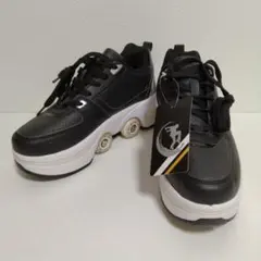 ローラースケートシューズ 2-in-1 パーカーシューズ デュアル