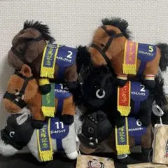 GIGO サラブレッドコレクション リトルマスコットボールチェーン 6種セット