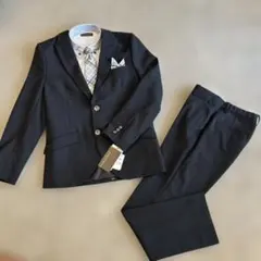 hiromichi nakano フォーマルスーツ 160cm ダークグレー