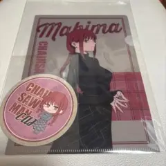 チェンソーマンカフェ マキマ クリアファイル