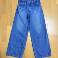 【美品】シューラールーのワイドデニム サイズLLのサムネイル