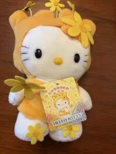 ご当地キティ　菜の花フェアリー　ミニぬいぐるみ　新品タグ付のサムネイル
