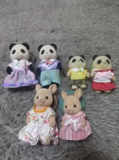 シルバニアファミリー 人形6体