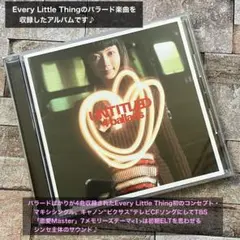 Every Little Thing UNTITLED 4 ballads CD