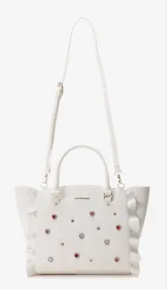 【美品】SAMANTHAVEGA　サマンサベガ　ビジューフラッター(小)