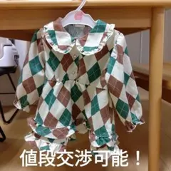 女の子ベビー90cm ワンピース ビッグエリワンピエスケープ