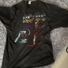 AC/DC WORLD TOUR '88 ブラックTシャツ - メルカリ