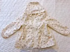 プティマイン　フード付き　ウィンドブレーカー 　チェリー柄　110