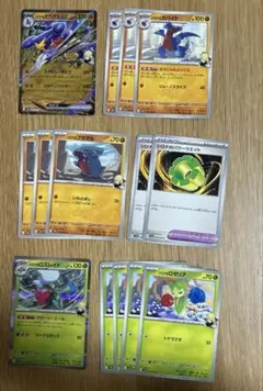 熱風のアリーナ シロナのガブリアスexデッキパーツ まとめ売り