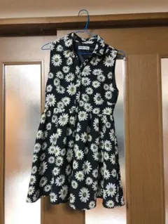 『値下げしました』ひまわり柄2wayワンピース