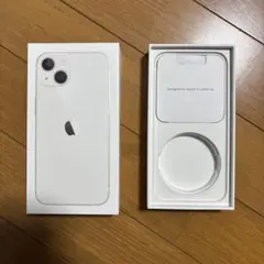 iPhone13 ホワイト 箱のみ