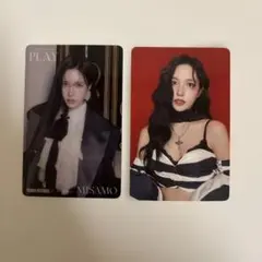 a*i様 MISAMO ミナ　PLAY 封入、タワレコ特典トレカ