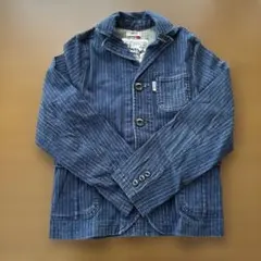 BREEZE ストライプデニムジャケット 140サイズ