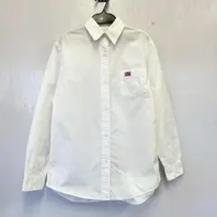 古着 ラルフローレン レディース 長袖コットンシャツ Sサイズ 白系 0051
