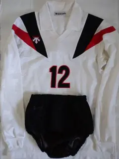 女子バレー DESCENTE ASICS ユニフォーム シャツ ブルマ