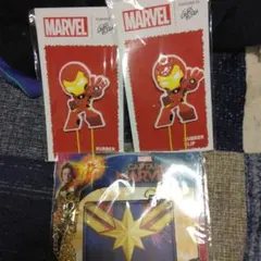 アイアンマン・キャプテン・マーベル セット