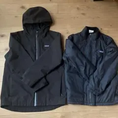 patagonia ブラックジャケット L12