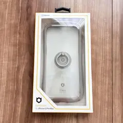 iPhone12Pro MAX スマホケース　iFace ベージュ　スマホリング