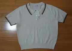 GU 半袖ポロセーター M