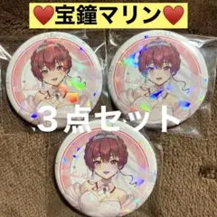 一番くじ ホロライブ 宝鐘マリン セット 缶バッジ アクスタ ホロライブ 1番くじ 缶バッチ/アクスタセット 宝鐘マリン