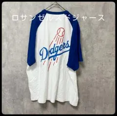 ✴️ロサンゼルスドジャース　Tシャツ　刺繍　MLB　大谷翔平　М