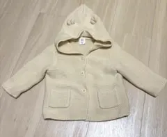 baby GAP フード付きカーディガン 3-6ヶ月