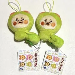 こびとづかん スモモノウチ くだものといっしょ マスコットぬいぐるみ 2点セットのサムネイル