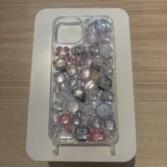 ハンドメイド　iPhone13 14 ケース　ボンドロ　海の生き物