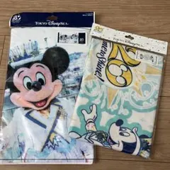 本日限定最終値下げ！新品未開封！東京ディズニーシー20周年　フェイスタオル