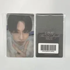 RIIZE Fame weverse サイン会 トレカ ライズ ショウタロウ