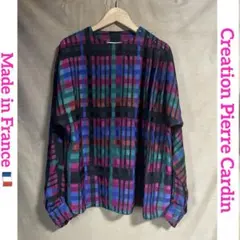 pierre cardin ピエールカルダン　フランスヴィンテージシアーブラウス