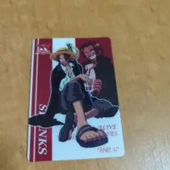 ワンピース　シャンクス　カード