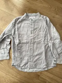 GLOBAL WORK グレー 長袖シャツ 120cm