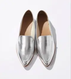 GLOBAL WORK パンプス らくっションポインテッドヒールパンプス