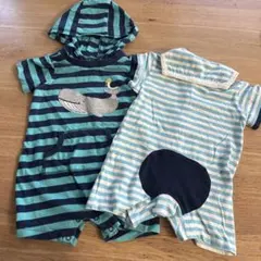 carter's ストライプ柄ロンパース 18ヶ月