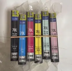 互換インク　エプソン用　70L 6色