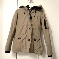 【美品】カナダグース CANADA GOOSE ブロンテ ベージュ　XS