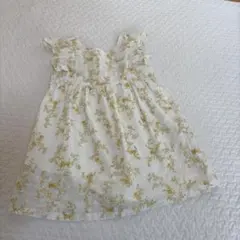 Appetite blossomフラワープリント 半袖ワンピース 100cm