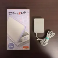【美品】Newニンテンドー2DS LL ホワイト×ラベンダー