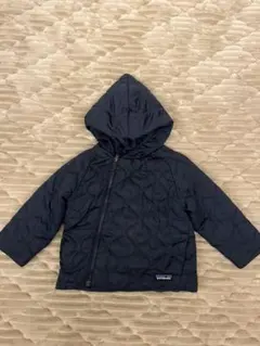 patagonia ネイビー 中綿コート 2T