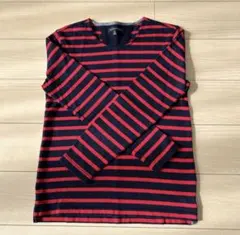 BANANA REPUBLIC 長袖カットソー M ネイビー/レッドのサムネイル