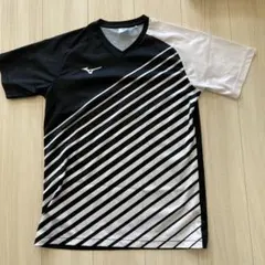 Mizuno バドミントンシャツ Mサイズ ブラック/ホワイト