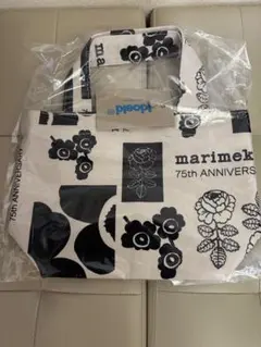 マリメッコ　新品　トートバッグ　75th