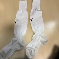 Puma ホワイトソックス 使用感あり