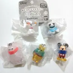 ディズニーキャラクター めじるしアクセサリー ウインター　コンプセット