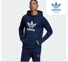 アディダスオリジナルス パーカー adidas trefoil hoodie