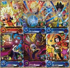 スーパードラゴンボールヒーローズ 星2 レア 6枚セット(24) UGM第1弾