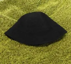 GU ブラック バケットハット フリース