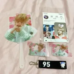 【最終値下げ】BTS テヒョン テテ V 透明うちわ トレカ